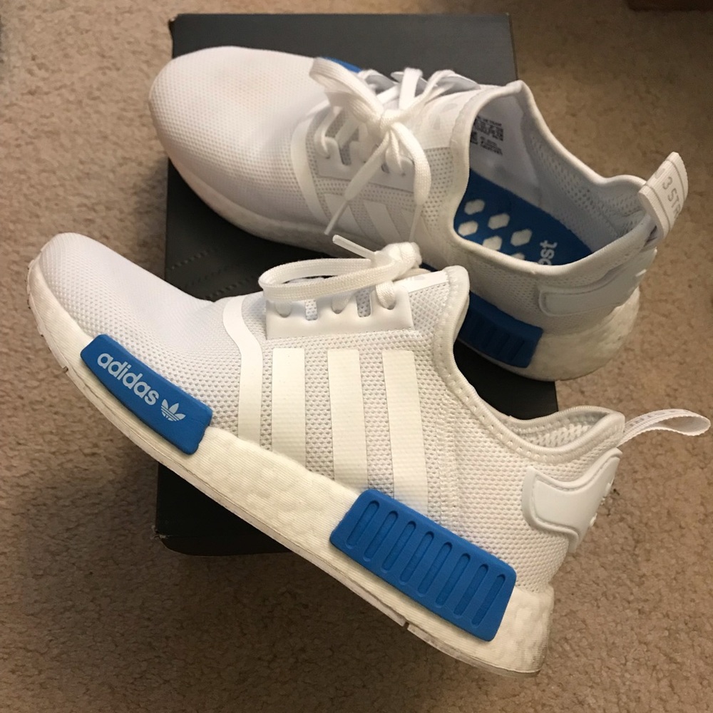 adidas NMD_R1 J white